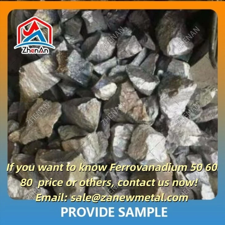 10-50 mm 60% Min Ferro Vanadium factory